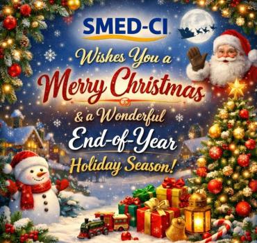 SMED-CI vous souhaite de passer de très belles fêtes de fin d'année